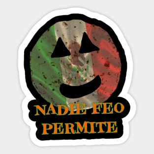 Nadie Feo Permite Sticker